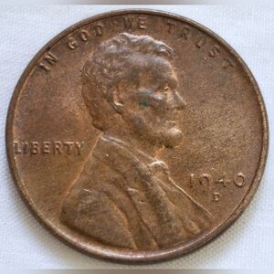 1940 D Lincoln Wheat Penny
